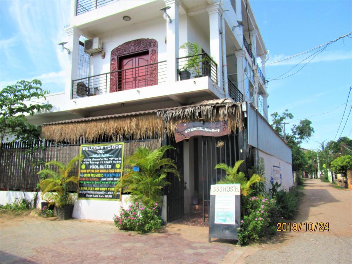 333 Hostel Ciudad de Siem Riep Exterior foto